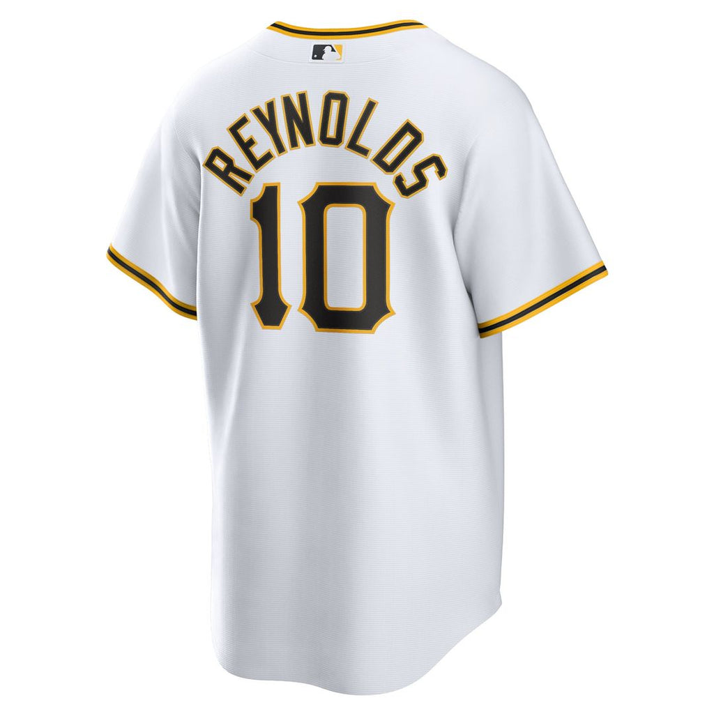 Bryan Reynolds Pittsburgh Pirates Nike Replica Player Jersey - White Official MLB Team Apparel Baseball Fan Gear