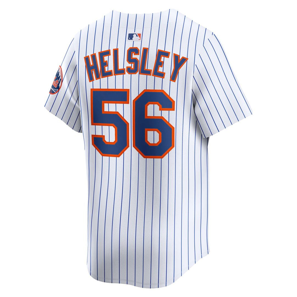 Ryan Helsley New York Mets Nike Home Limited Player Jersey - White Official MLB Team Apparel Baseball Fan Gear