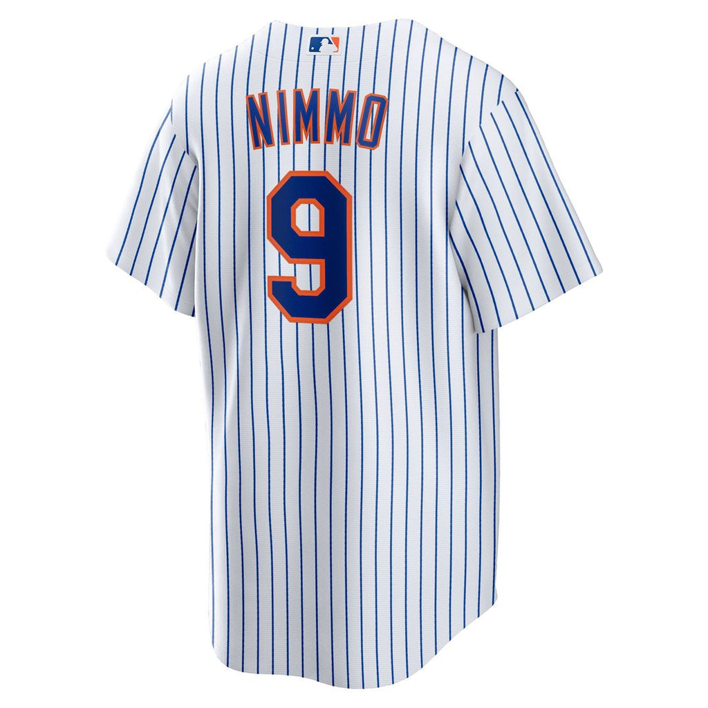 Brandon Nimmo New York Mets Nike Home Replica Jersey - White Official MLB Team Apparel Baseball Fan Gear