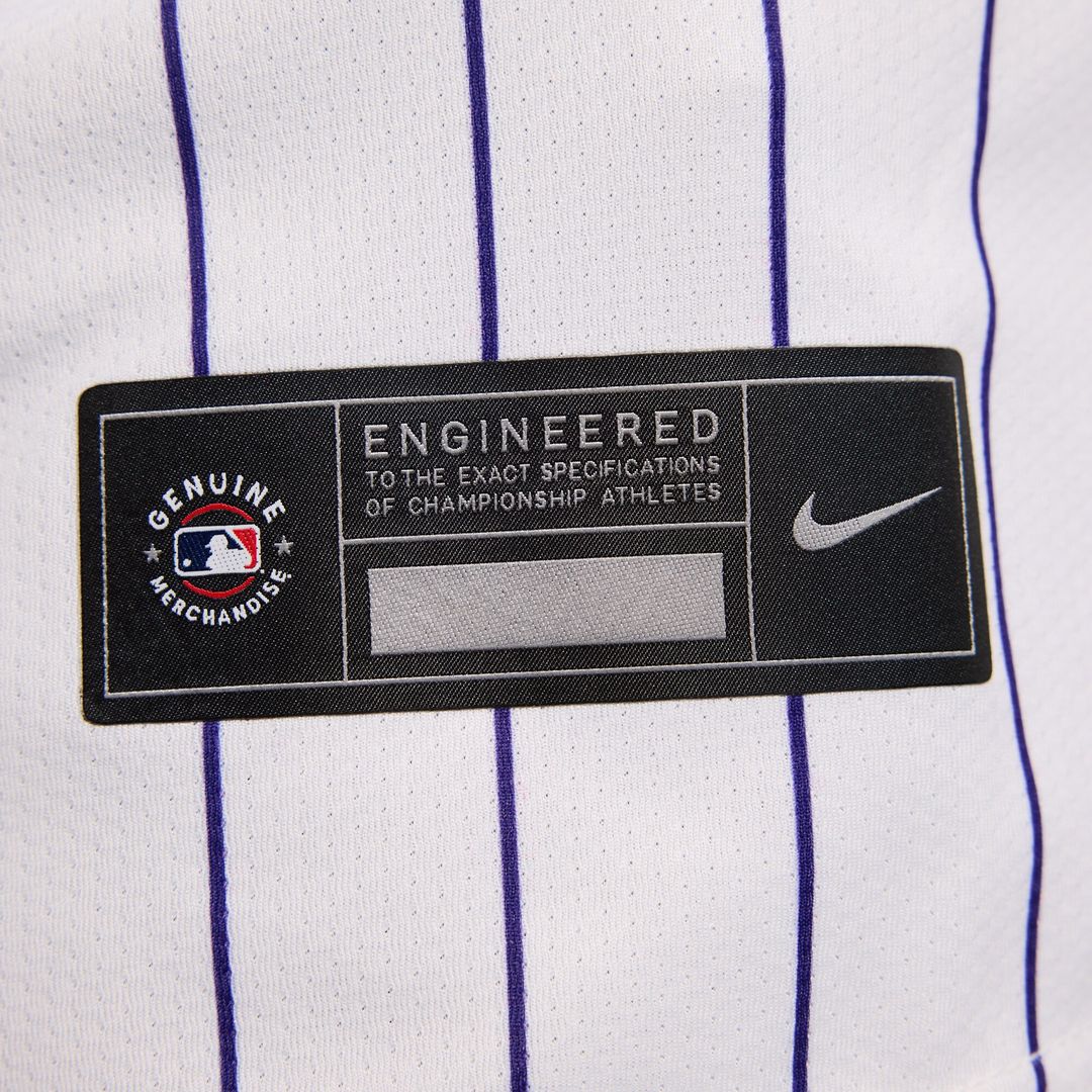 Colorado Rockies Nike Home Limited Jersey - White Official MLB Team Apparel Baseball Fan Gear