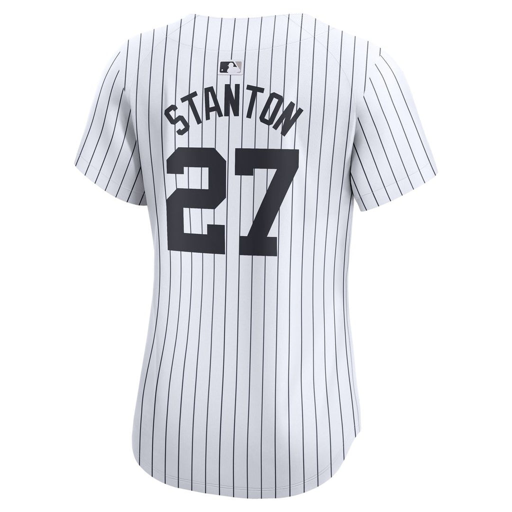 Giancarlo Stanton New York Yankees Nike Women's Home Limited Player Jersey - White Official MLB Team Apparel Baseball Fan Gear