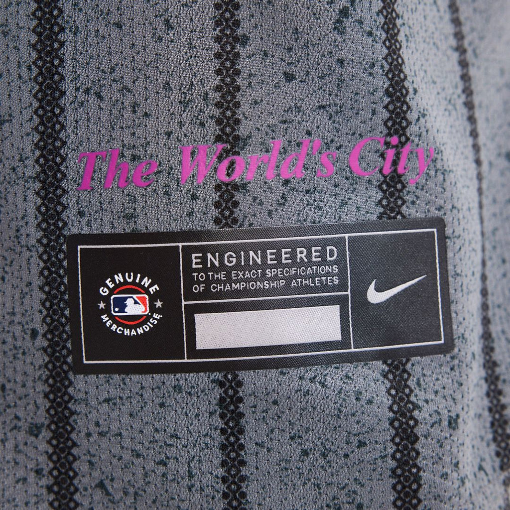 New York Mets Nike City Connect Limited Jersey - Gray Official MLB Team Apparel Baseball Fan Gear