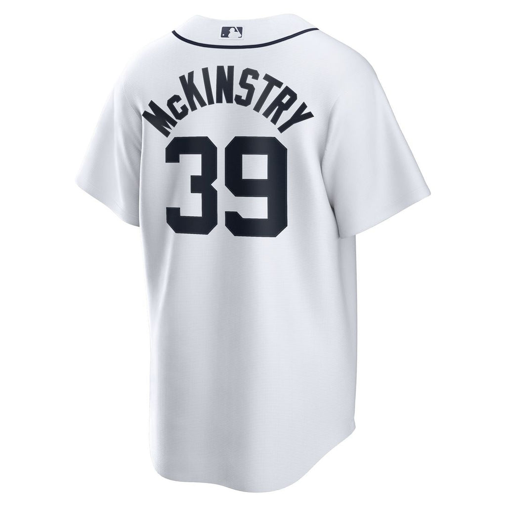 Zach McKinstry Detroit Tigers Nike Home Replica Jersey - White Official MLB Team Apparel Baseball Fan Gear