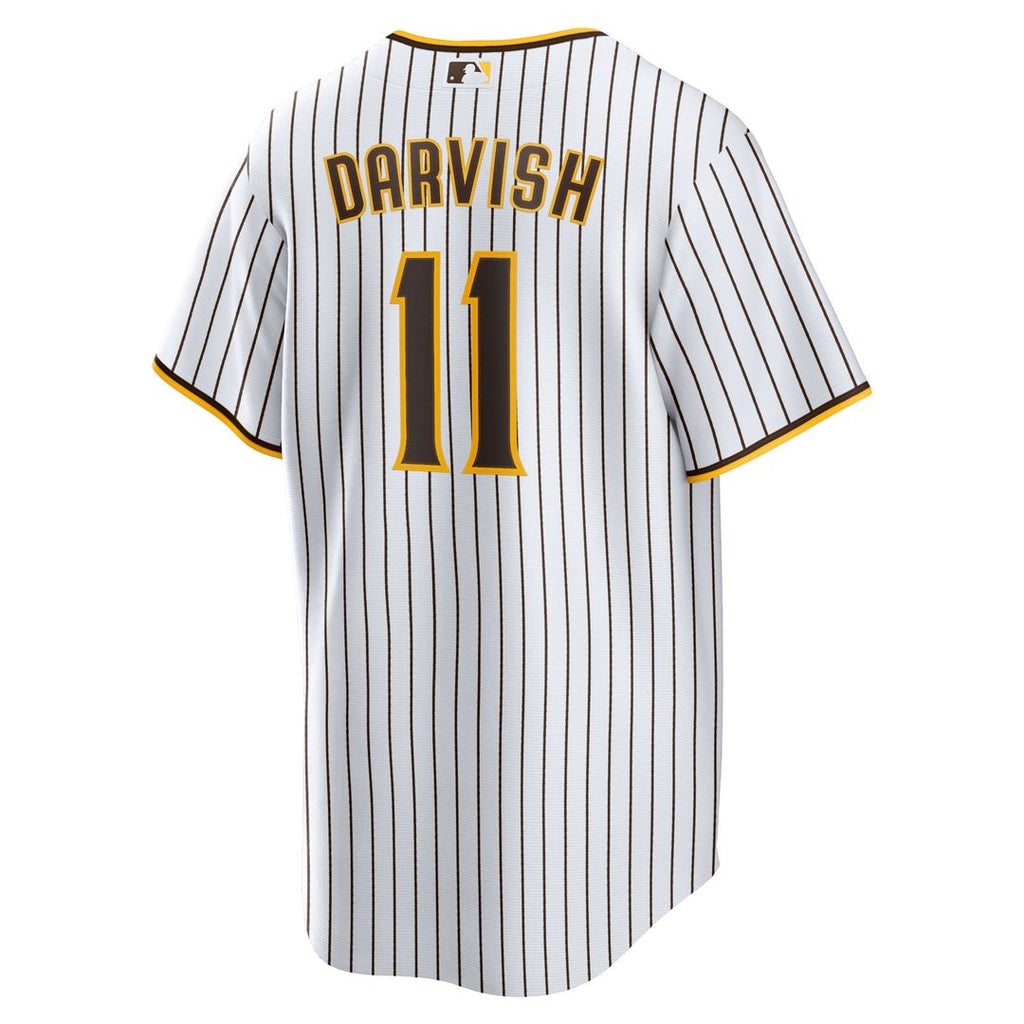 Yu Darvish San Diego Padres Nike Home Replica Player Jersey - White Official MLB Team Apparel Baseball Fan Gear