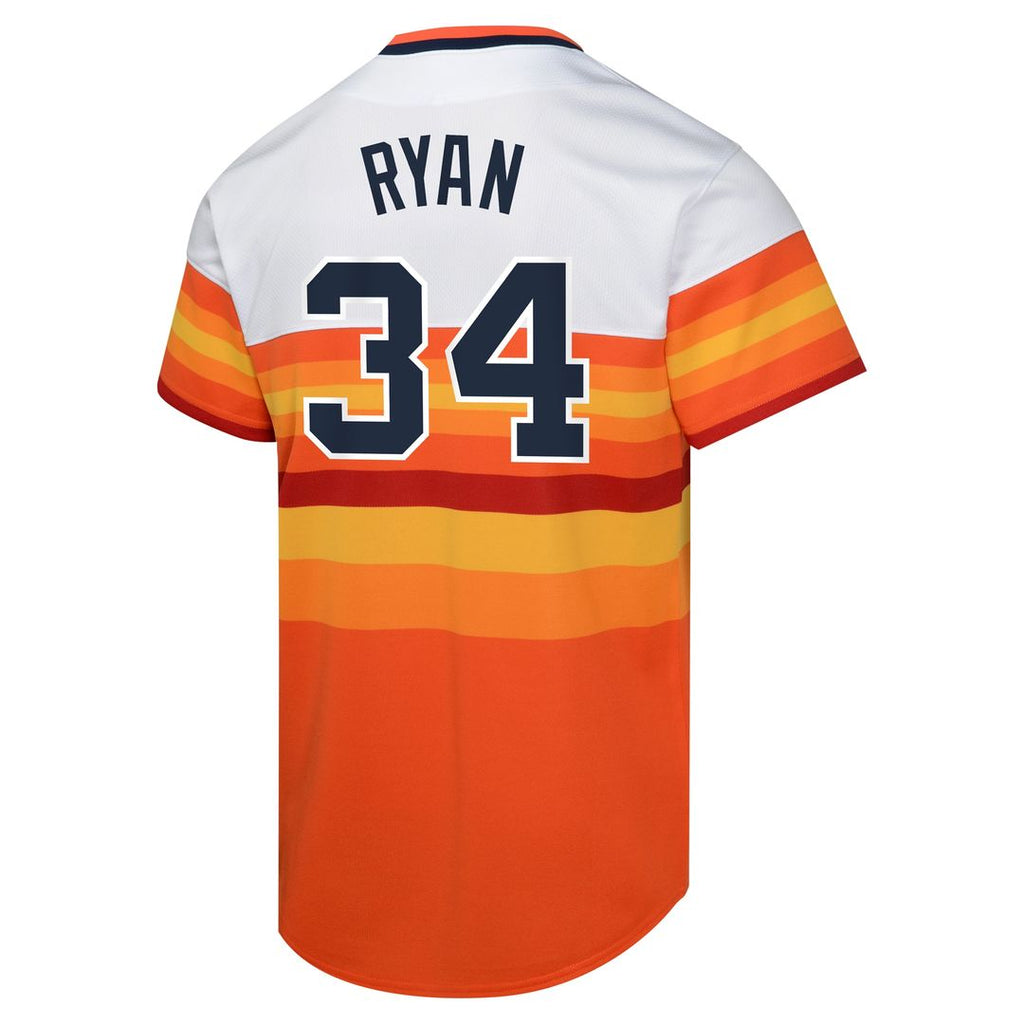 Nolan Ryan Houston Astros Nike Youth Cooperstown Collection Limited Player Jersey - White Official MLB Team Apparel Baseball Fan Gear