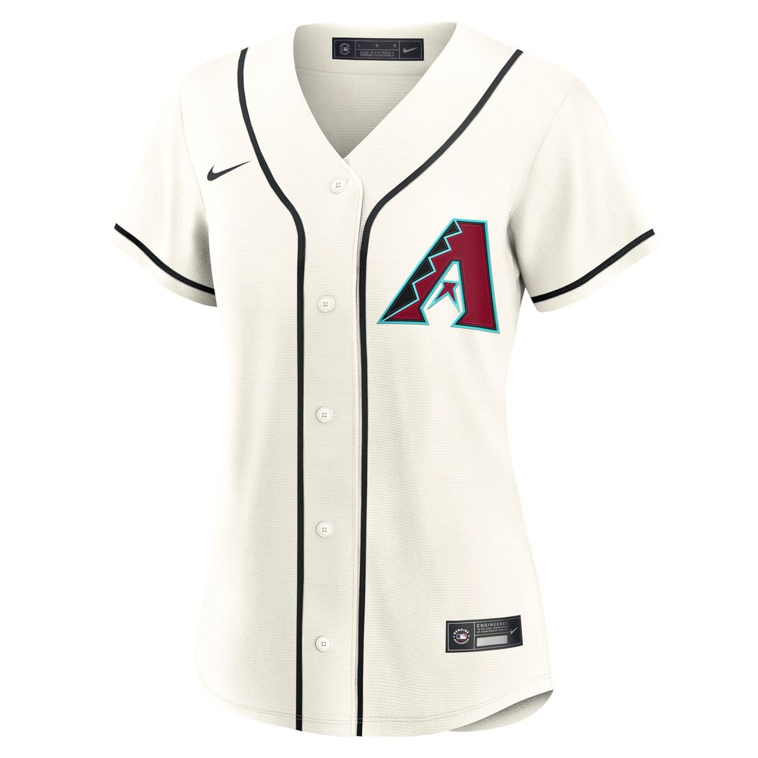 Corbin Carroll Arizona Diamondbacks Nike Women's Home Replica Jersey - Cream Official MLB Team Apparel Baseball Fan Gear