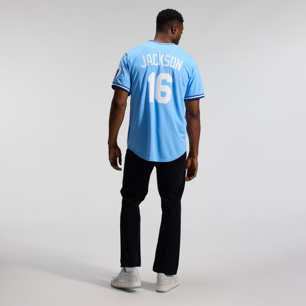 Bo Jackson Kansas City Royals Nike Throwback Cooperstown Collection Limited Jersey - Light Blue Official MLB Team Apparel Baseball Fan Gear