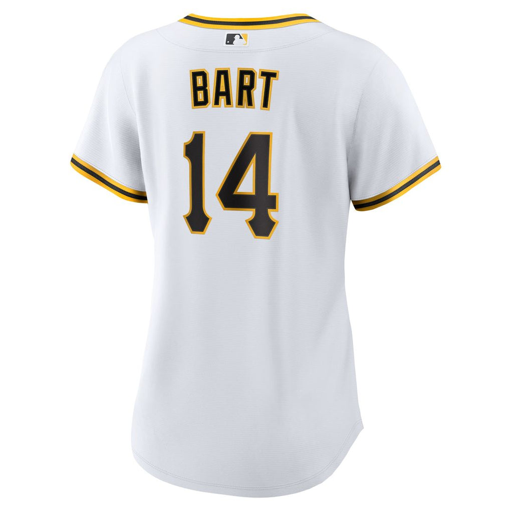 Joey Bart Pittsburgh Pirates Nike Women's Home Replica Jersey - White Official MLB Team Apparel Baseball Fan Gear