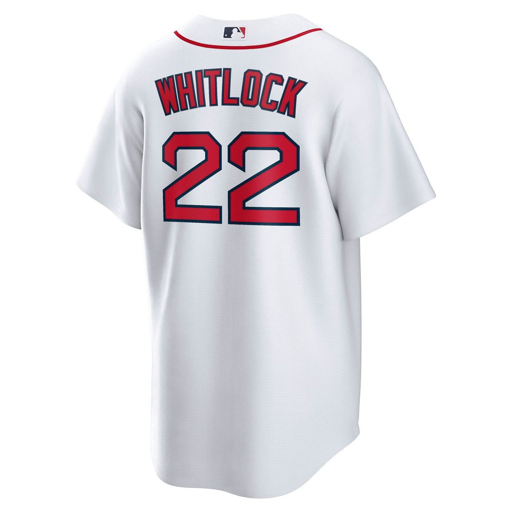 Garrett Whitlock Boston Red Sox Nike Home Replica Jersey - White Official MLB Team Apparel Baseball Fan Gear