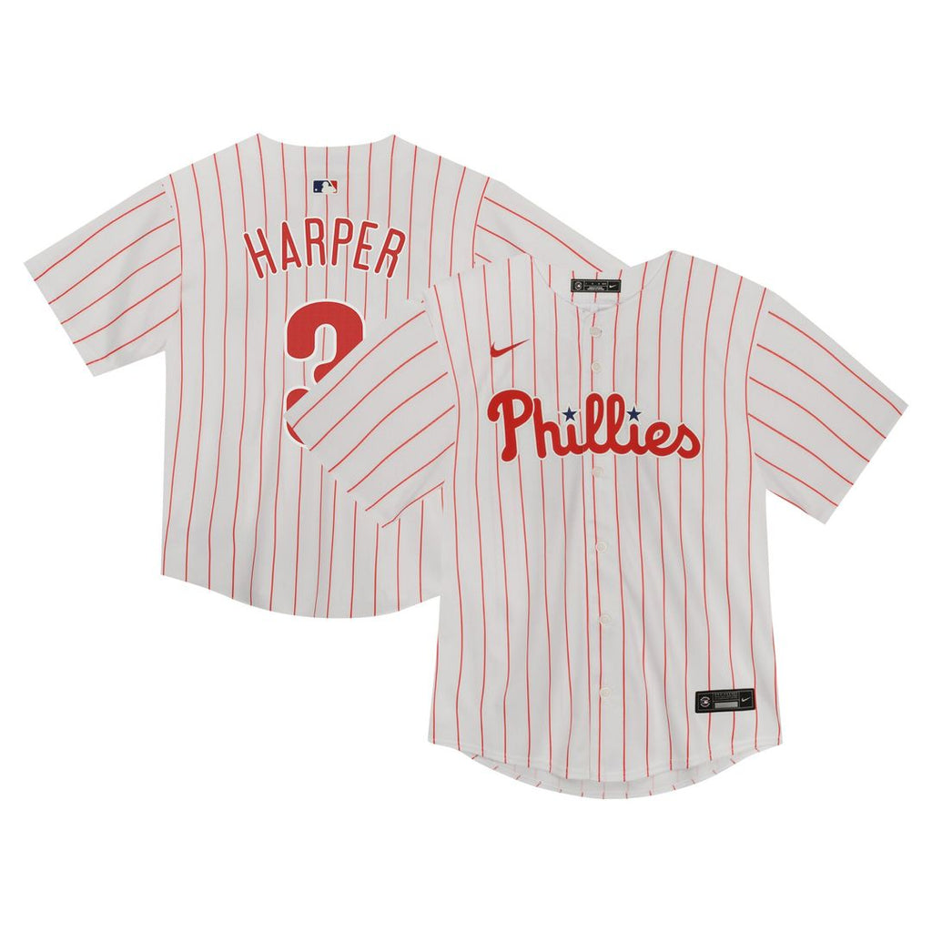 Bryce Harper Philadelphia Phillies Nike Toddler Game Jersey - White Official MLB Team Apparel Baseball Fan Gear