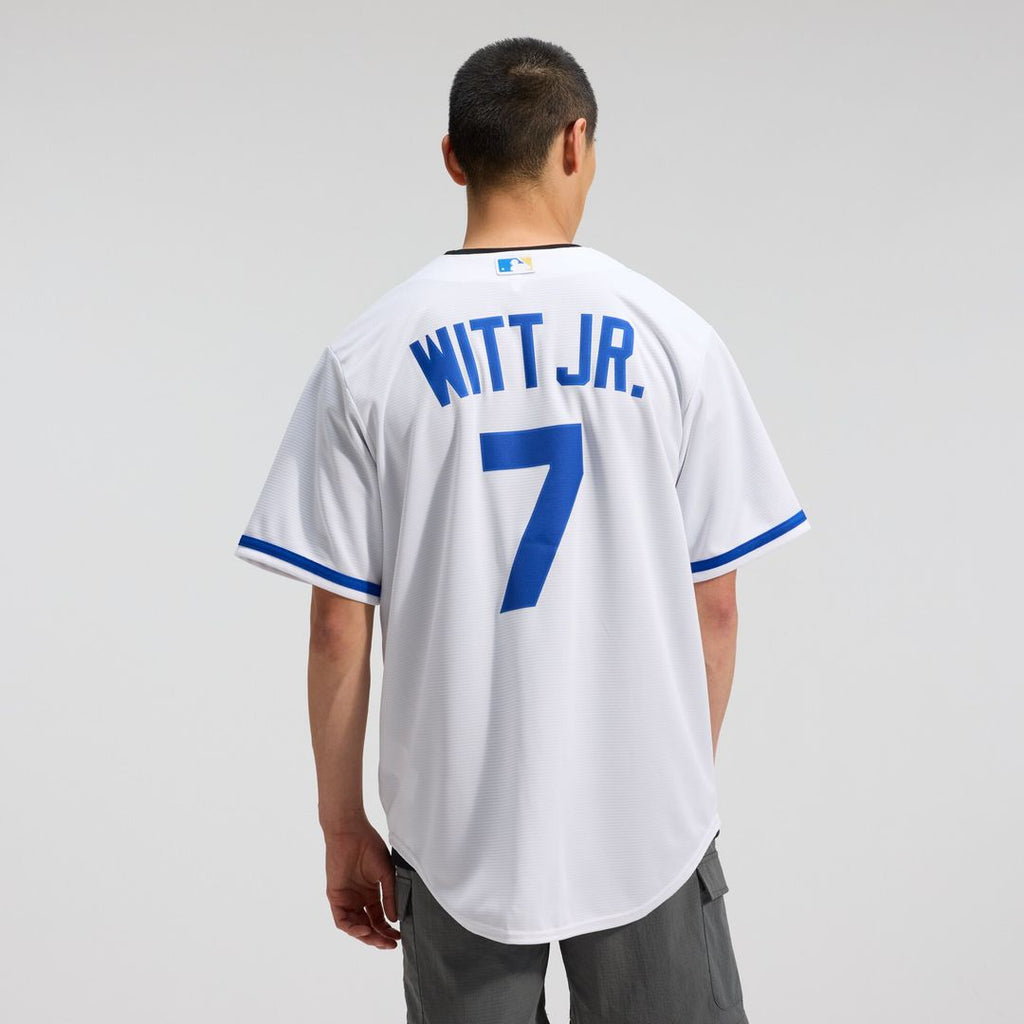 Bobby Witt Jr. Kansas City Royals Nike Home Replica Player Jersey - White Official MLB Team Apparel Baseball Fan Gear