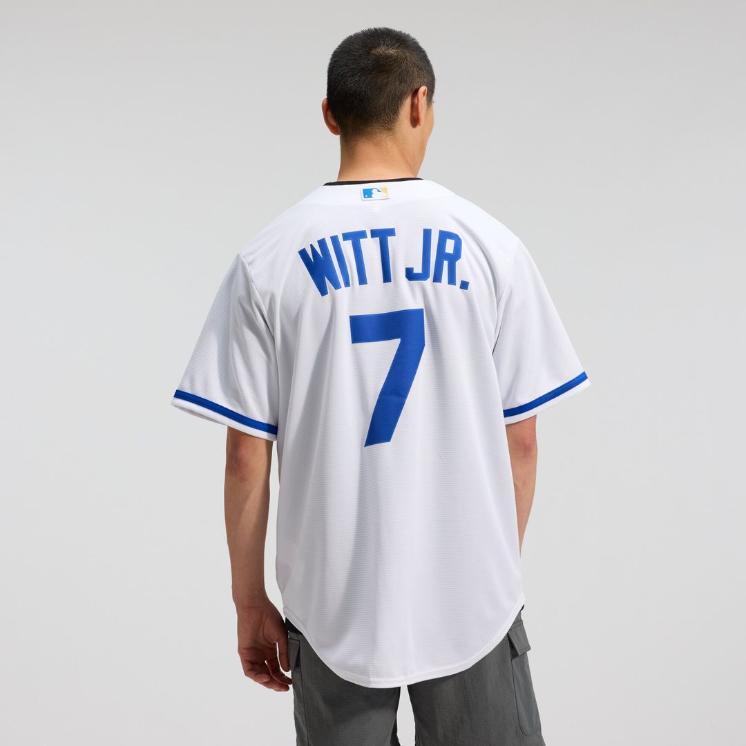Bobby Witt Jr. Kansas City Royals Nike Home Replica Player Jersey - White Official MLB Team Apparel Baseball Fan Gear
