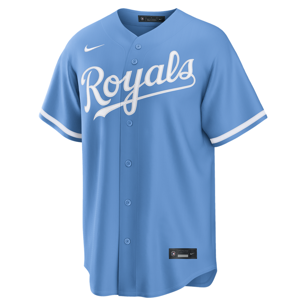 Bobby Witt Jr. Kansas City Royals Nike Alternate Replica Jersey - Royal Official MLB Team Apparel Baseball Fan Gear