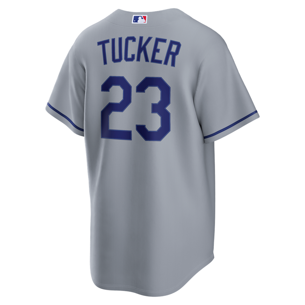 Kyle Tucker Los Angeles Dodgers Nike Road Replica Jersey - Gray Official MLB Team Apparel Baseball Fan Gear