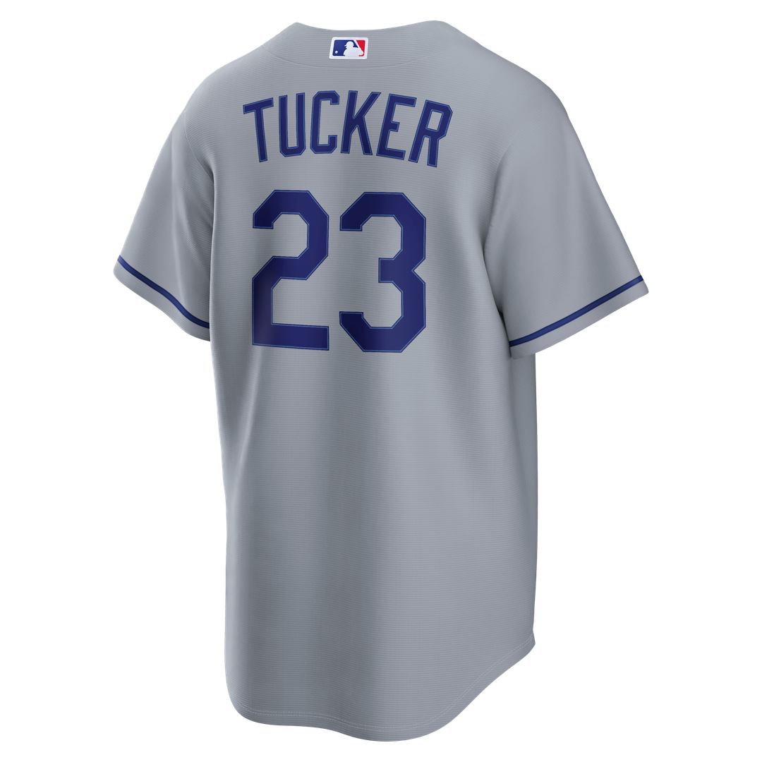Kyle Tucker Los Angeles Dodgers Nike Road Replica Jersey - Gray Official MLB Team Apparel Baseball Fan Gear
