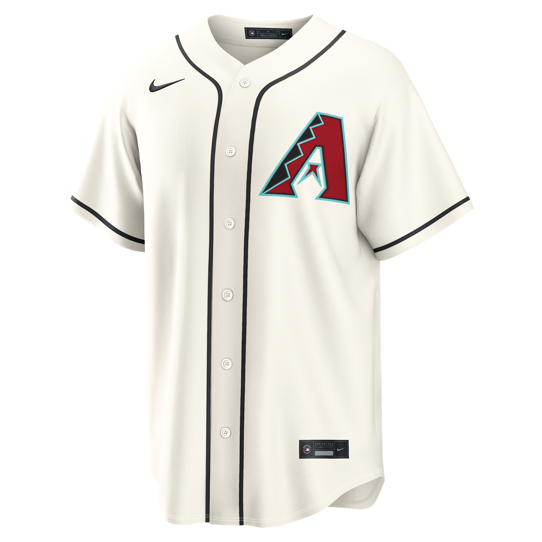 Corbin Carroll Arizona Diamondbacks Nike Home Replica Jersey - Cream Official MLB Team Apparel Baseball Fan Gear