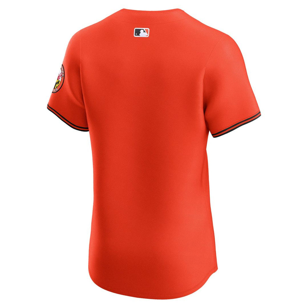 Baltimore Orioles Nike Alternate 2 Elite Jersey - Orange Official MLB Team Apparel Baseball Fan Gear