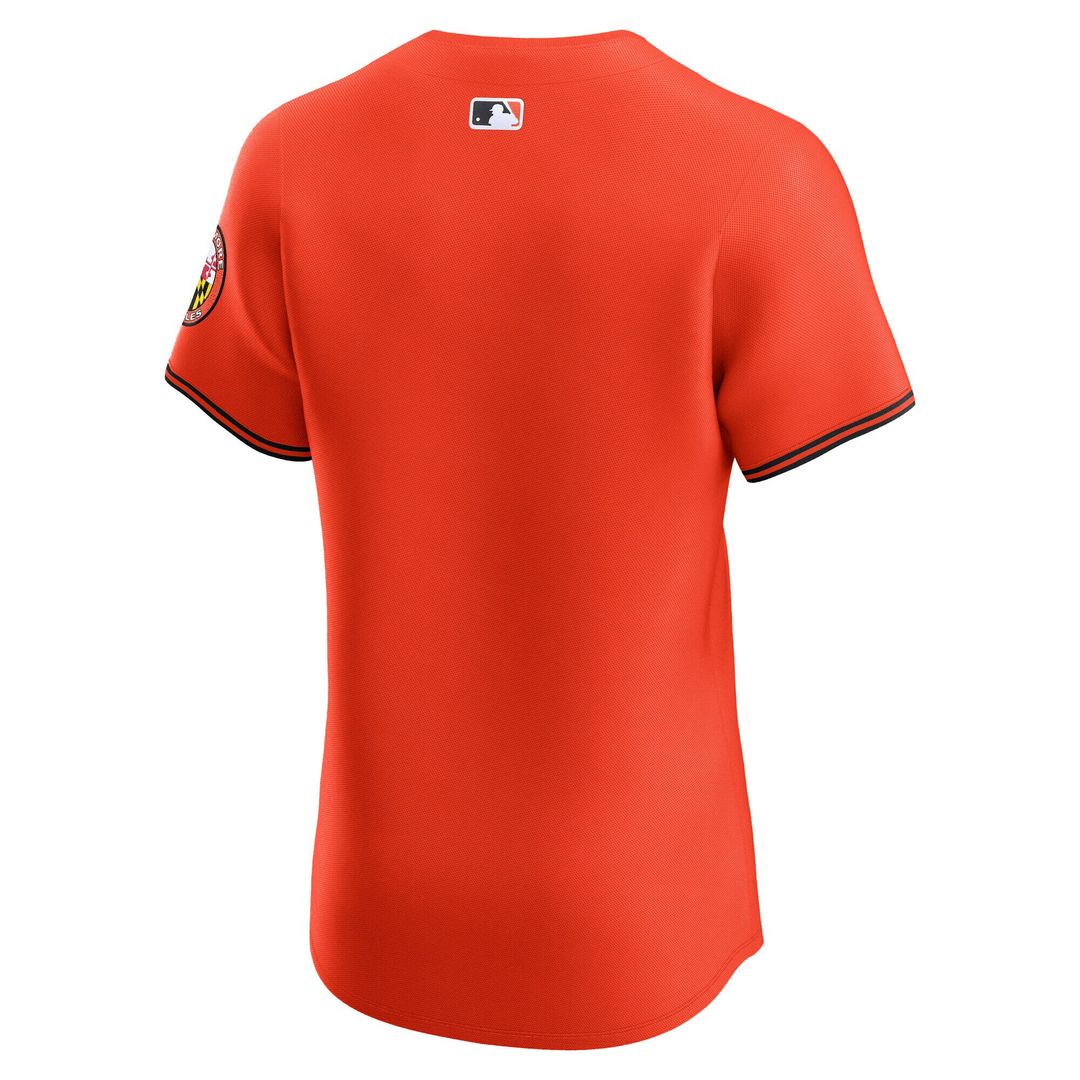 Baltimore Orioles Nike Alternate 2 Elite Jersey - Orange Official MLB Team Apparel Baseball Fan Gear