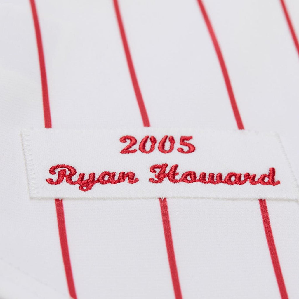 Ryan Howard Philadelphia Phillies Mitchell & Ness Cooperstown Collection Authentic Jersey – White Official MLB Team Apparel Baseball Fan Gear