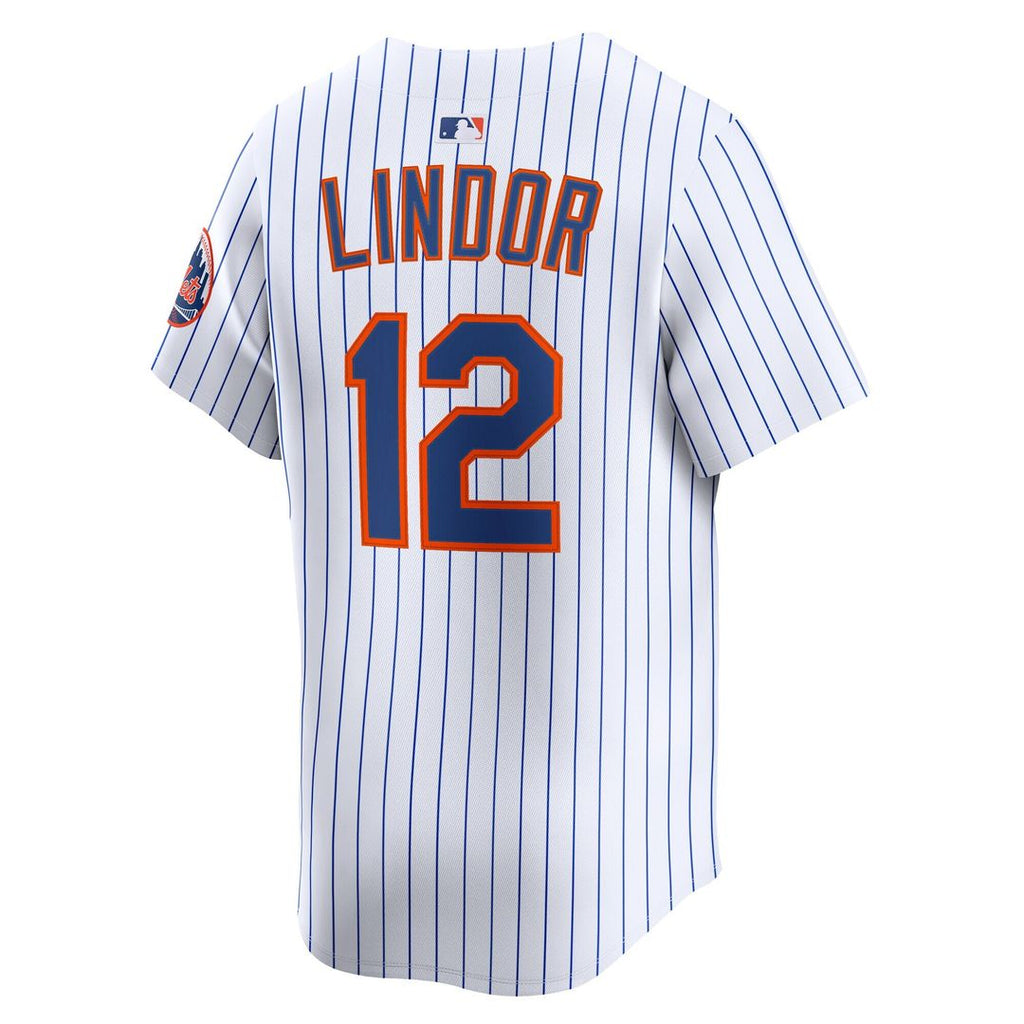 Francisco Lindor New York Mets Nike Road Limited Player Jersey - Gray Official MLB Team Apparel Baseball Fan Gear