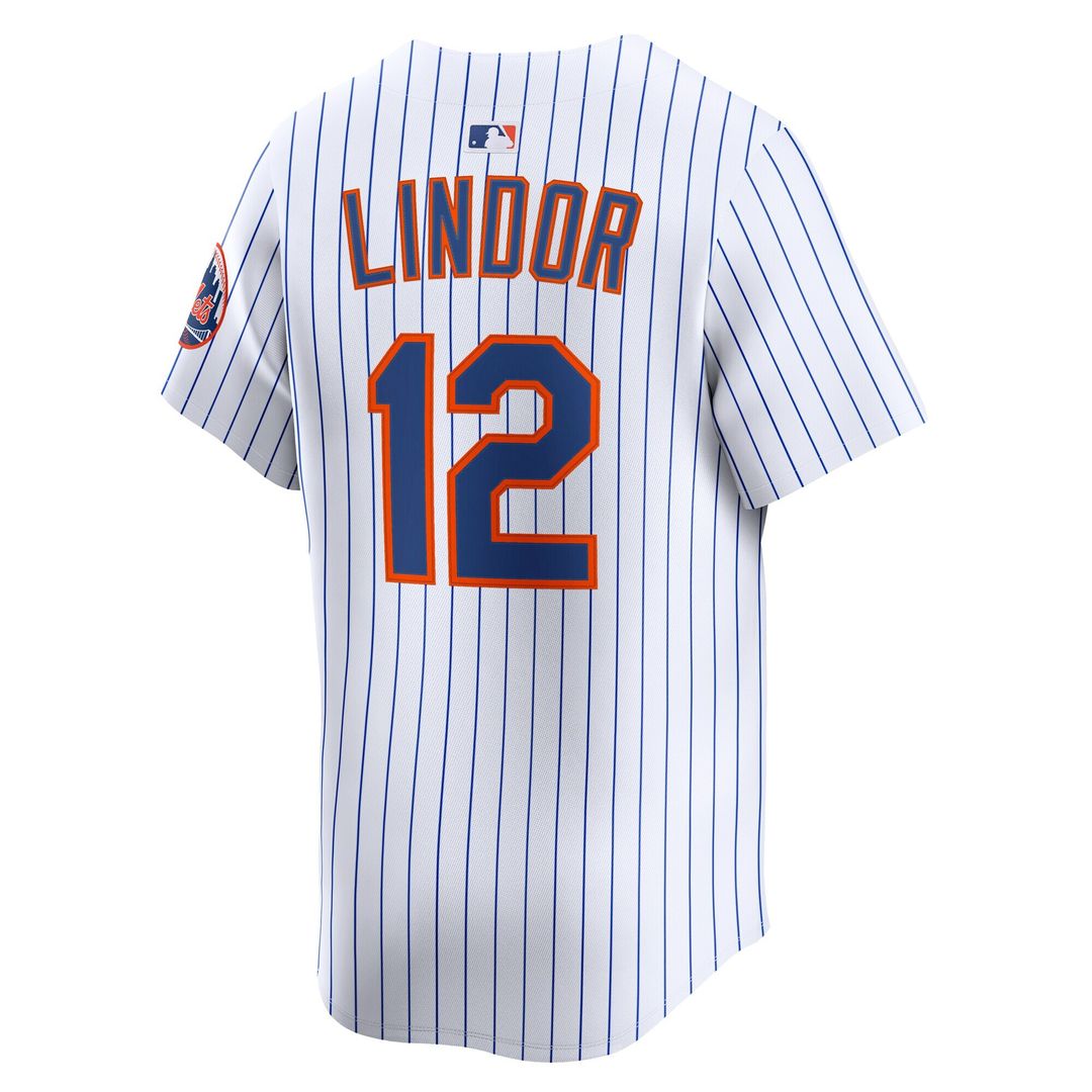 Francisco Lindor New York Mets Nike Road Limited Player Jersey - Gray Official MLB Team Apparel Baseball Fan Gear