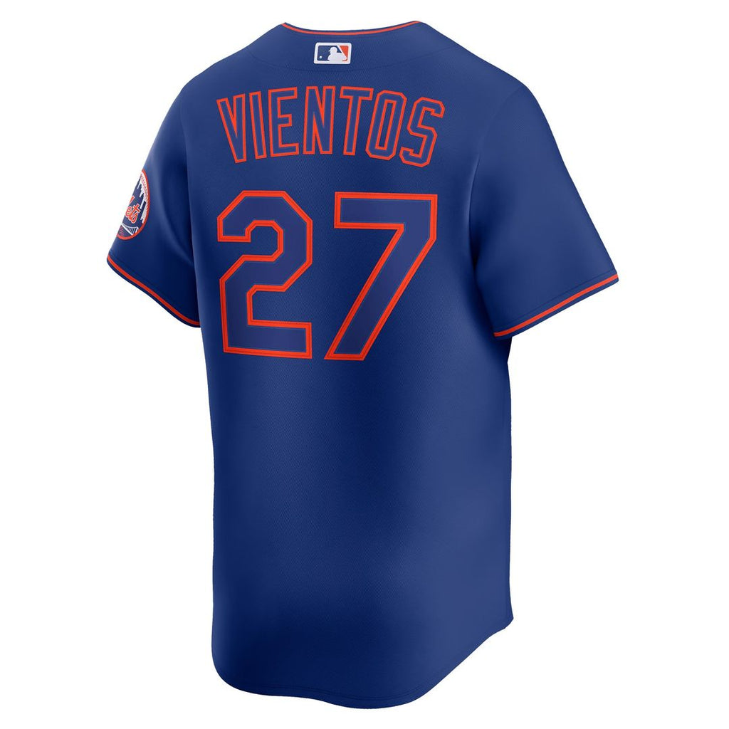 Mark Vientos New York Mets Nike All-Star Limited Jersey - Gray Official MLB Team Apparel Baseball Fan Gear