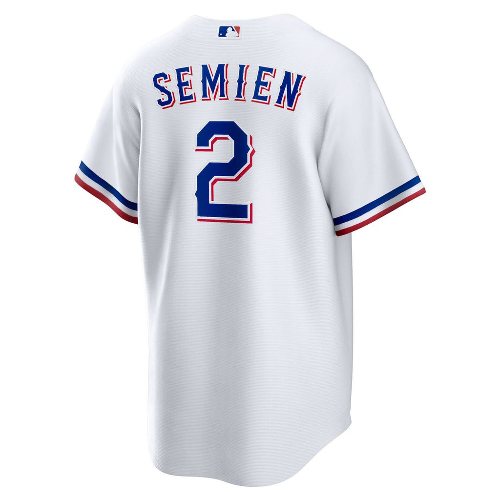 Marcus Semien Texas Rangers Nike Home Replica Player Jersey - White Official MLB Team Apparel Baseball Fan Gear
