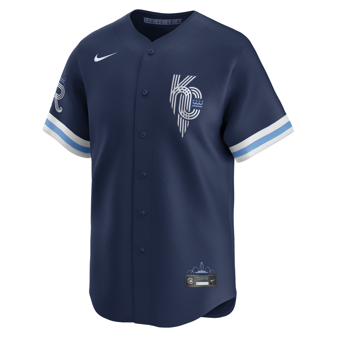 Kansas City Royals Nike City Connect Limited Jersey - Navy Official MLB Team Apparel Baseball Fan Gear