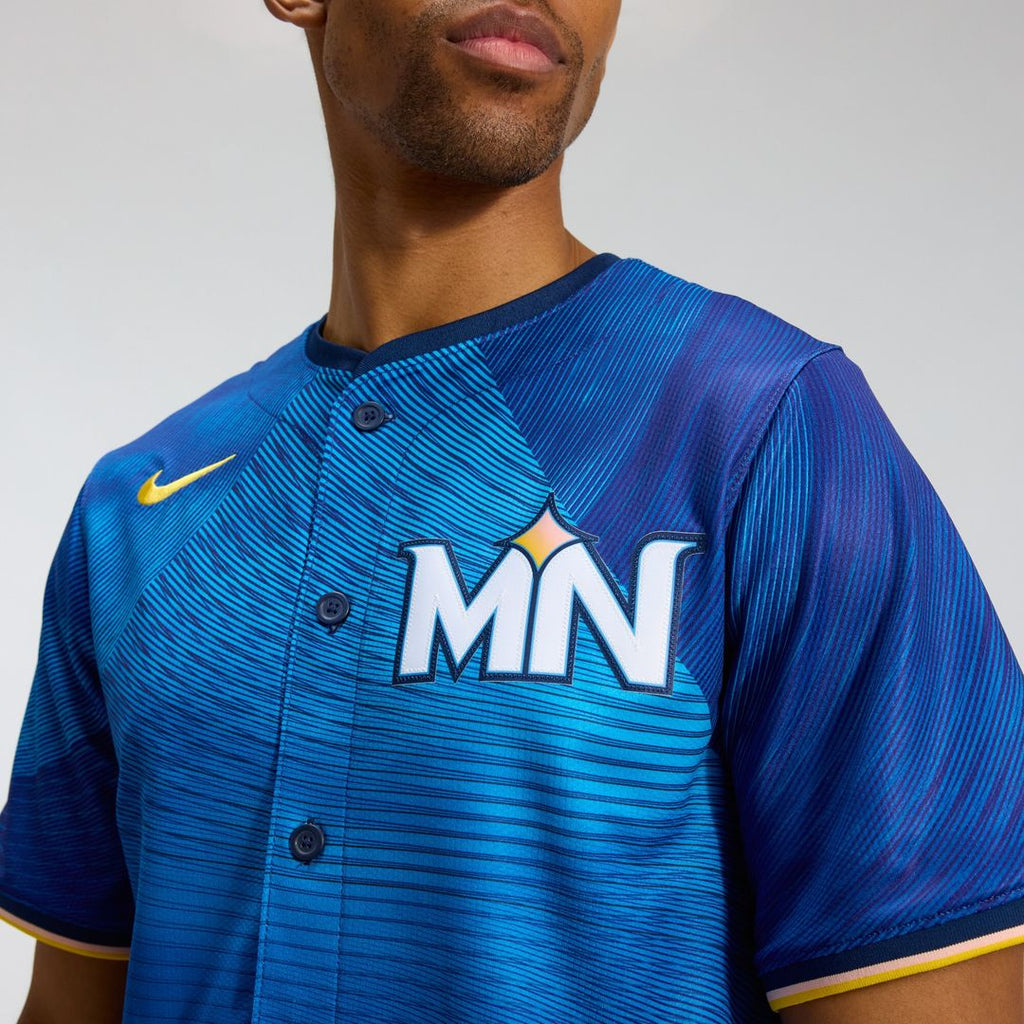 Minnesota Twins Nike City Connect Limited Jersey - Royal Official MLB Team Apparel Baseball Fan Gear