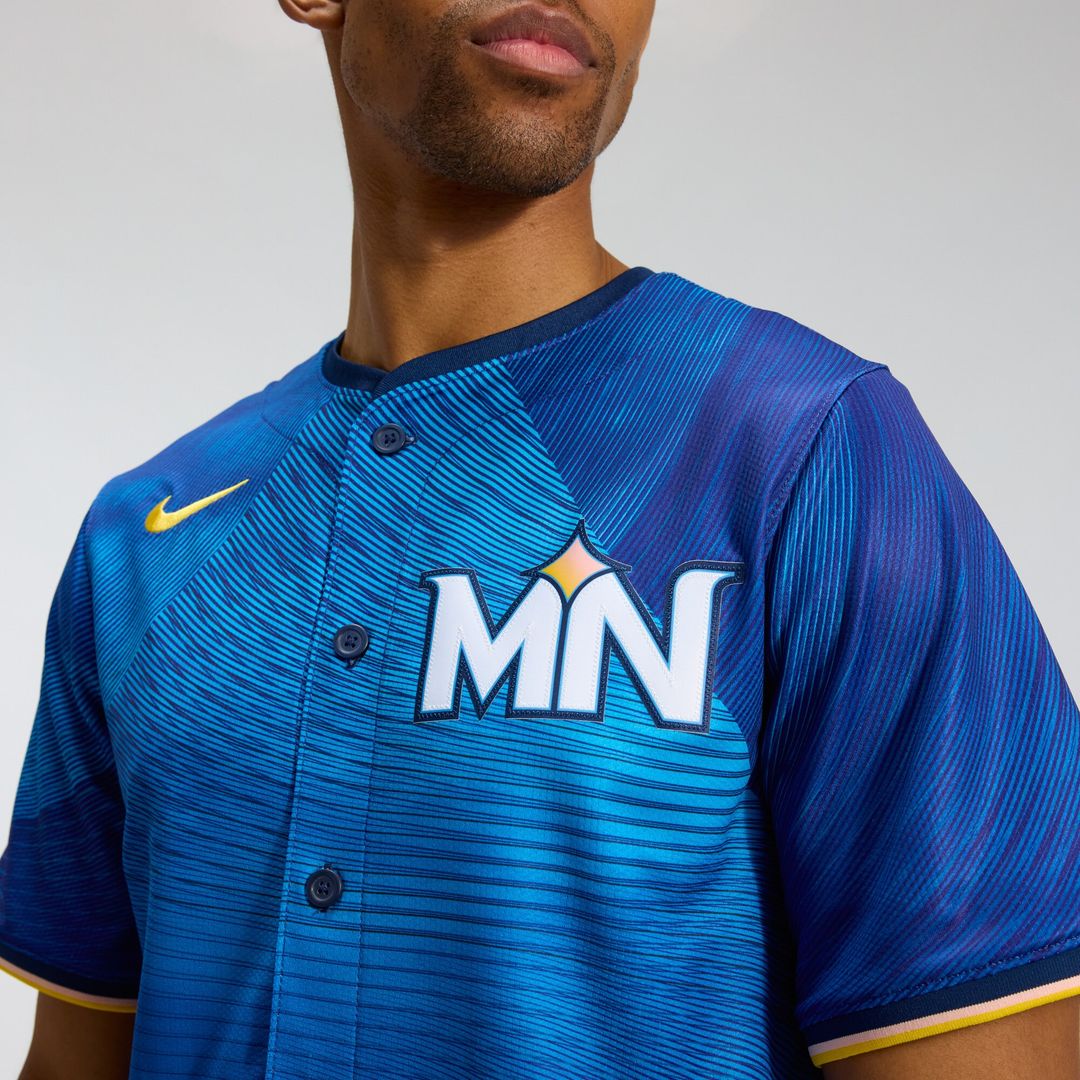 Minnesota Twins Nike City Connect Limited Jersey - Royal Official MLB Team Apparel Baseball Fan Gear