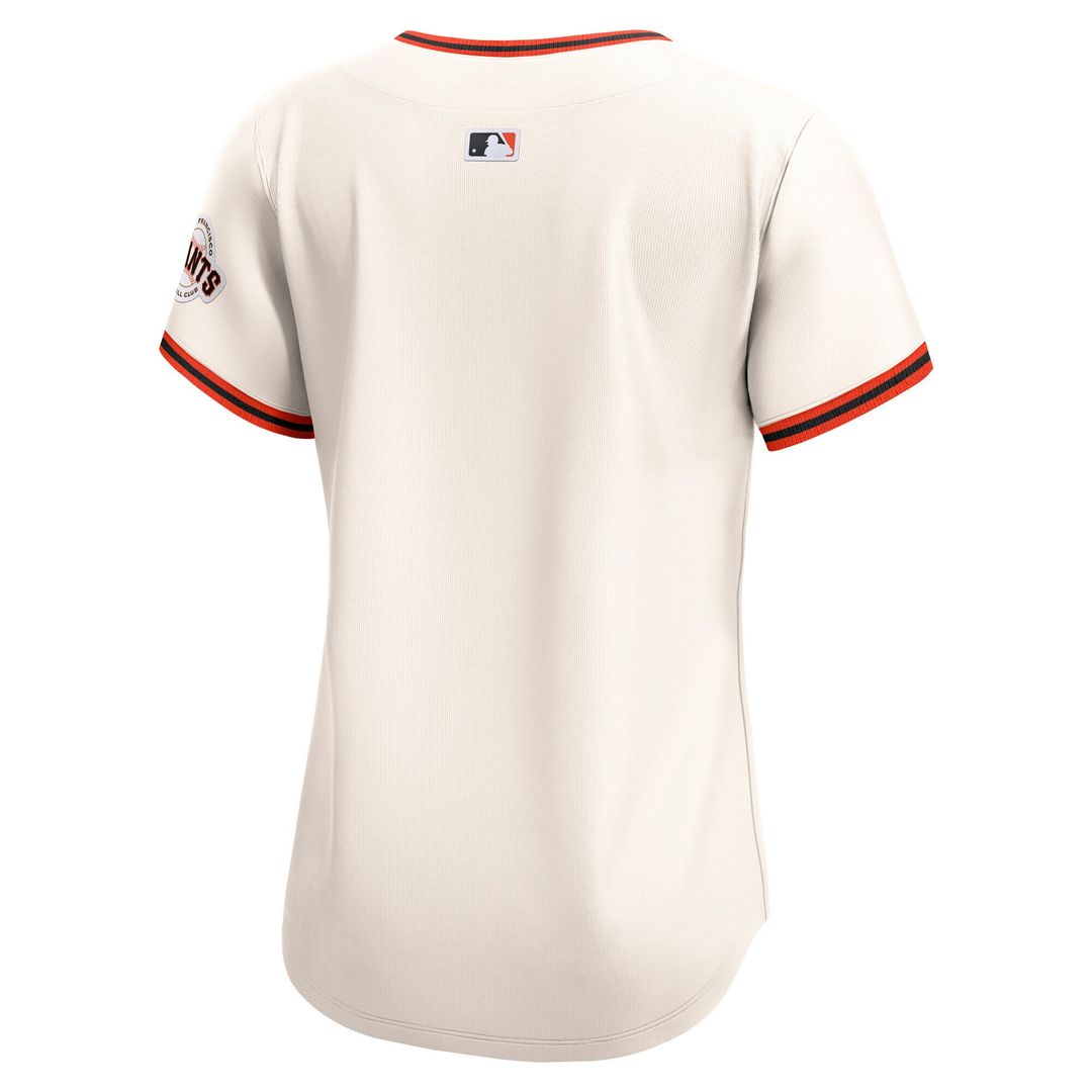 San Francisco Giants Nike Women's Home Limited Jersey - Cream Official MLB Team Apparel Baseball Fan Gear