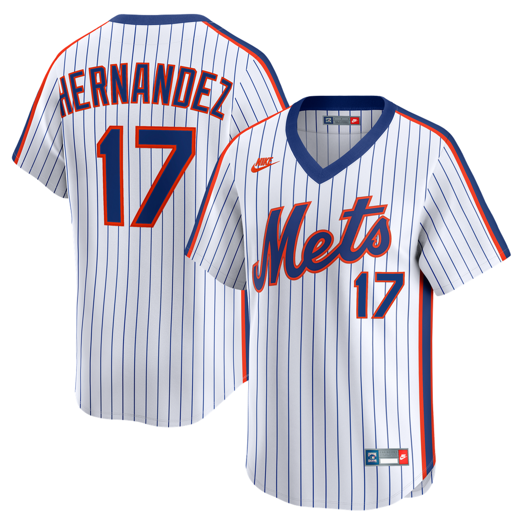 Keith Hernandez New York Mets Nike Cooperstown Collection Limited Jersey - White Official MLB Team Apparel Baseball Fan Gear