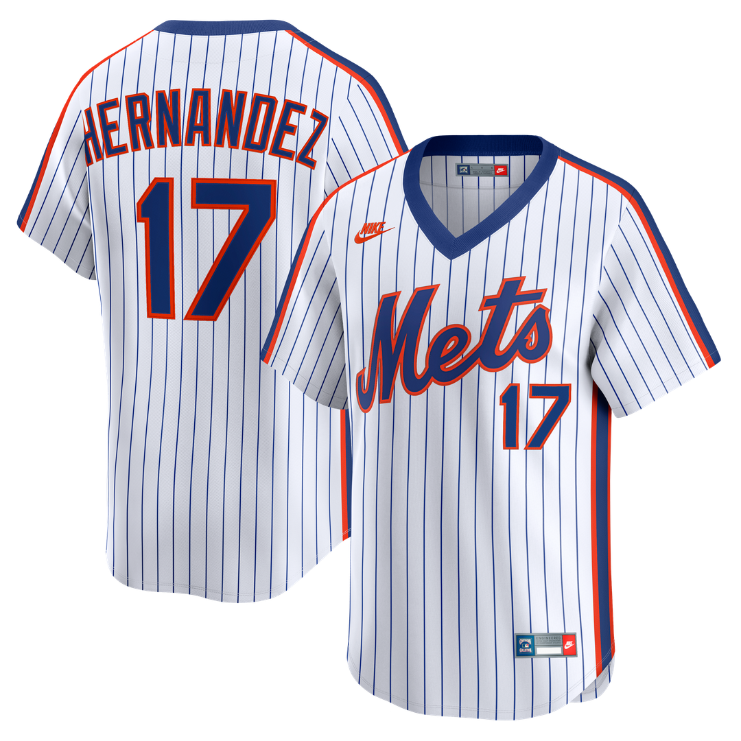 Keith Hernandez New York Mets Nike Cooperstown Collection Limited Jersey - White Official MLB Team Apparel Baseball Fan Gear