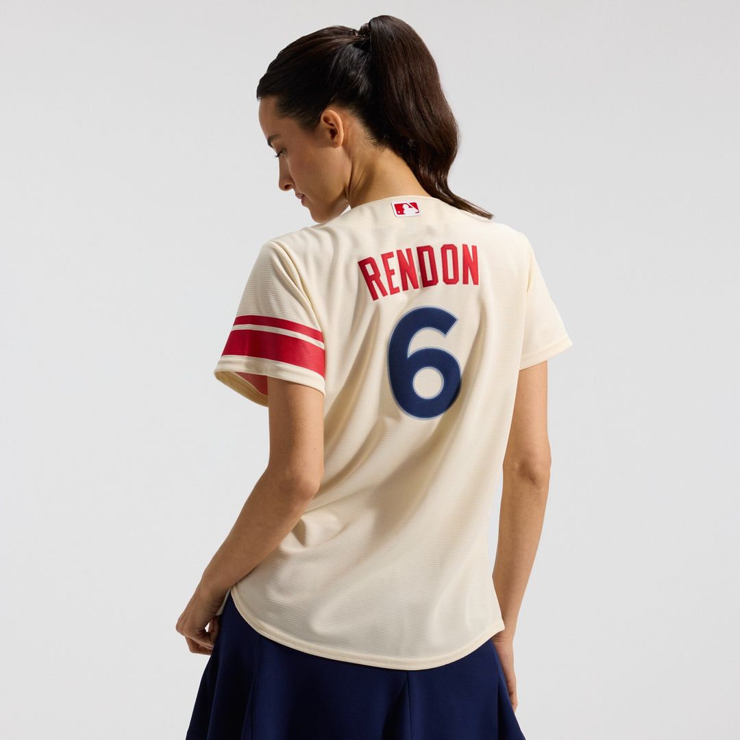 Anthony Rendon Los Angeles Angels Nike Women's City Connect Replica Player Jersey - Cream Official MLB Team Apparel Baseball Fan Gear