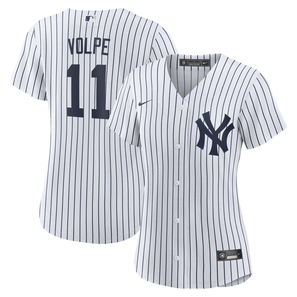 Anthony Volpe New York Yankees Nike Women's Home Replica Player Jersey - White Official MLB Team Apparel Baseball Fan Gear