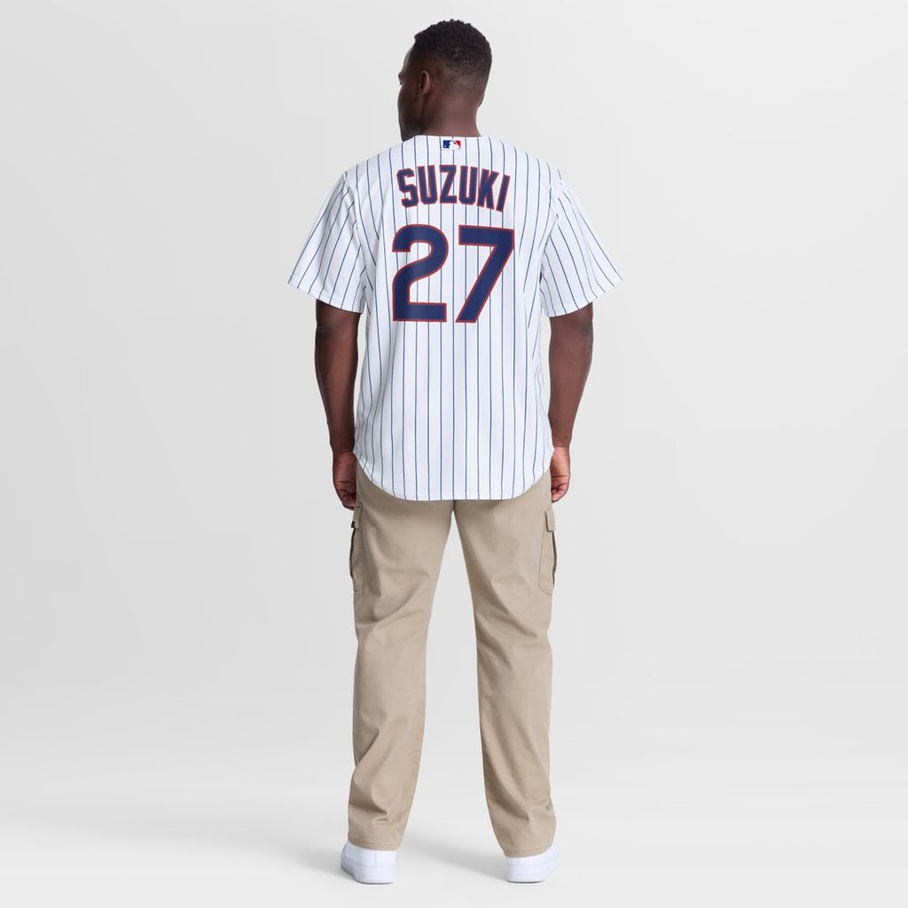 Seiya Suzuki Chicago Cubs Nike Home Replica Jersey - White Official MLB Team Apparel Baseball Fan Gear