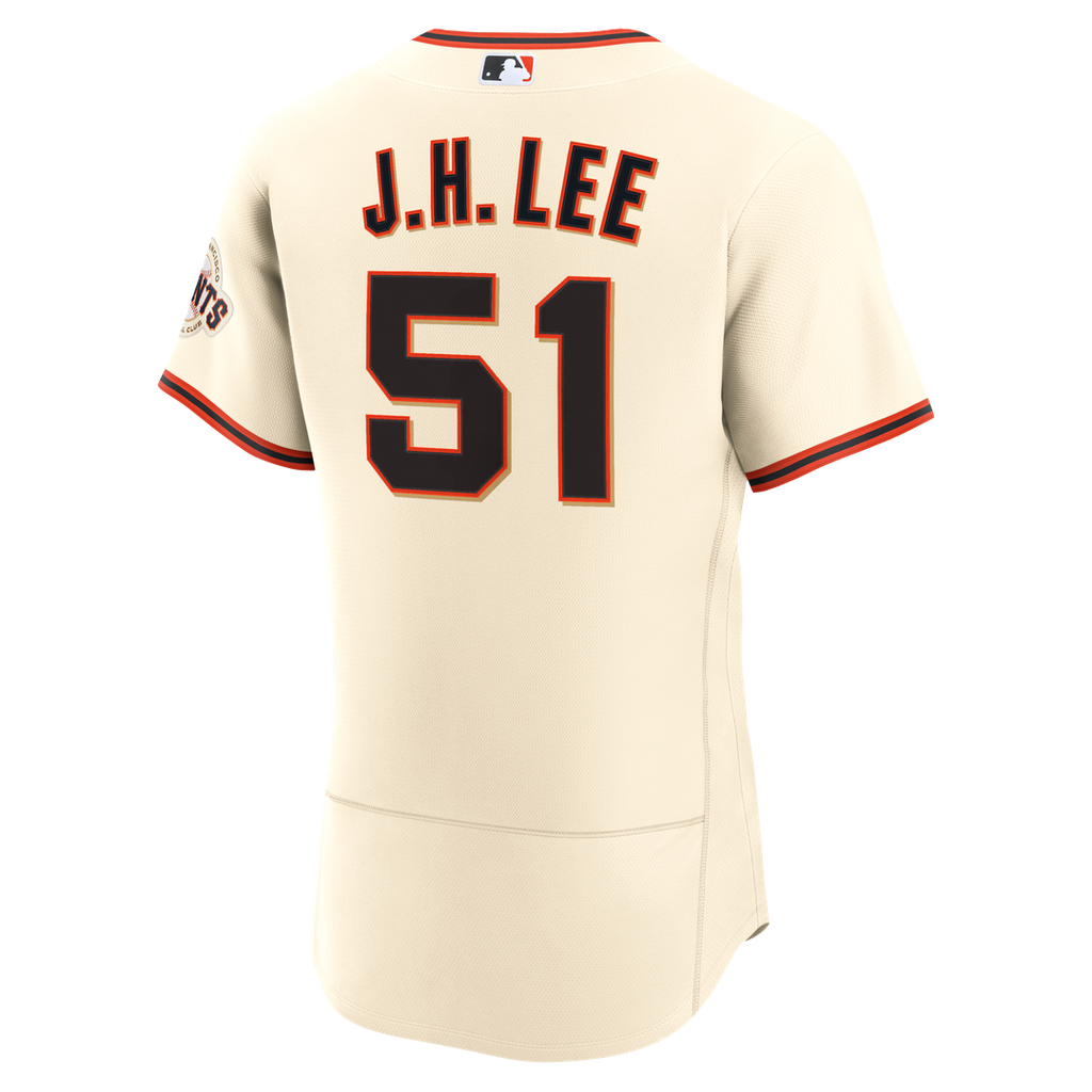 Jung Hoo Lee San Francisco Giants Nike Home Authentic Jersey - Cream Official MLB Team Apparel Baseball Fan Gear