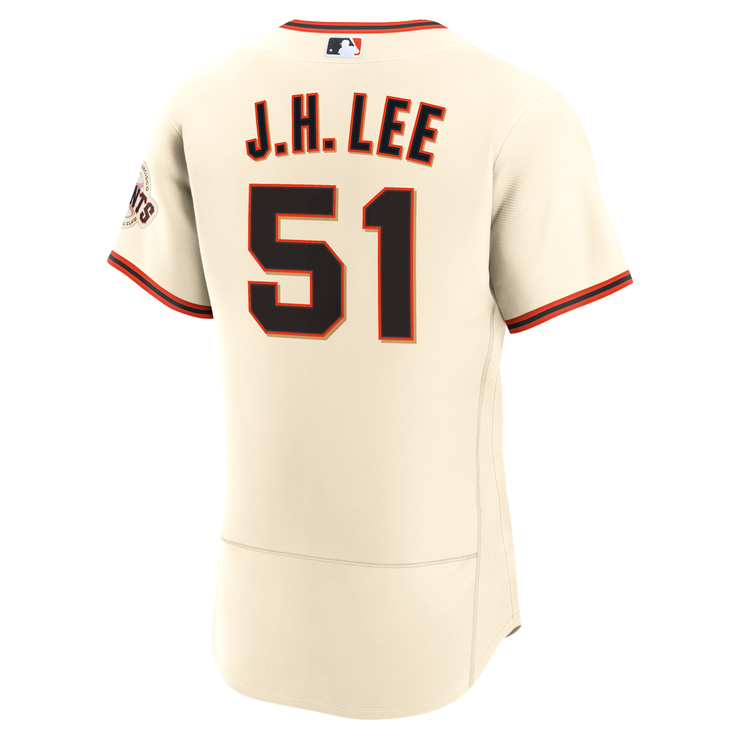 Jung Hoo Lee San Francisco Giants Nike Home Authentic Jersey - Cream Official MLB Team Apparel Baseball Fan Gear