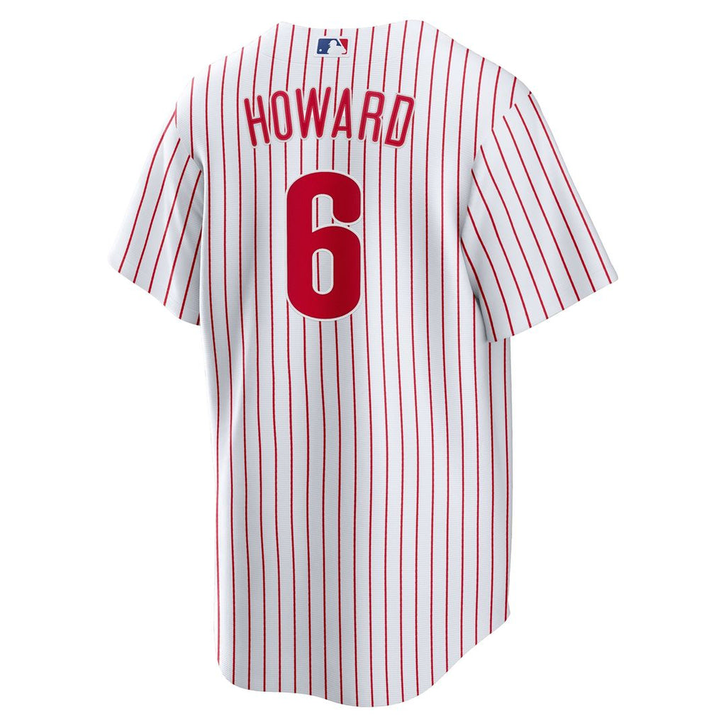 Ryan Howard Philadelphia Phillies Nike Replica Player Jersey - White Official MLB Team Apparel Baseball Fan Gear