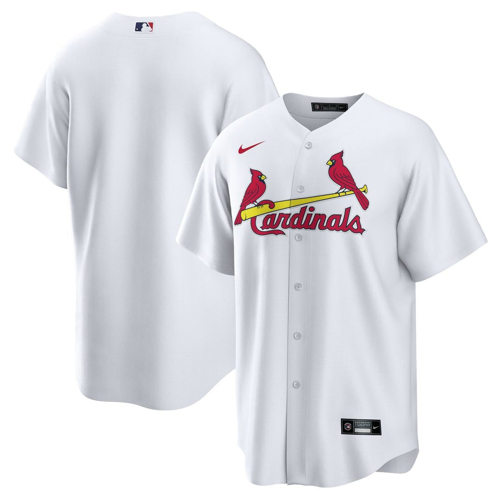 St. Louis Cardinals Nike Home Replica Team Jersey - White Official MLB Team Apparel Baseball Fan Gear
