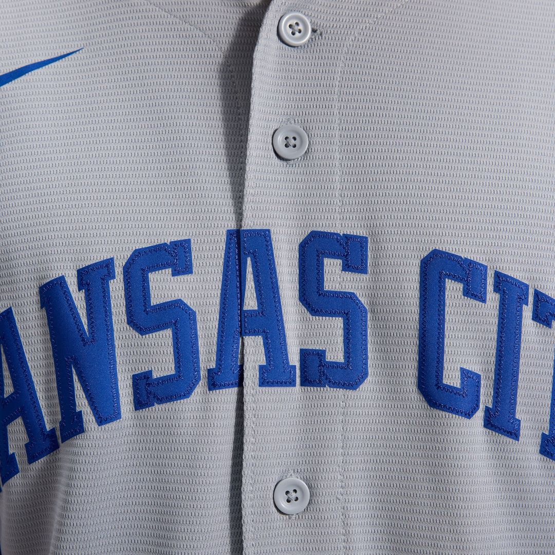 Bobby Witt Jr. Kansas City Royals Nike Alternate 2 Replica Jersey - Rush Blue Official MLB Team Apparel Baseball Fan Gear