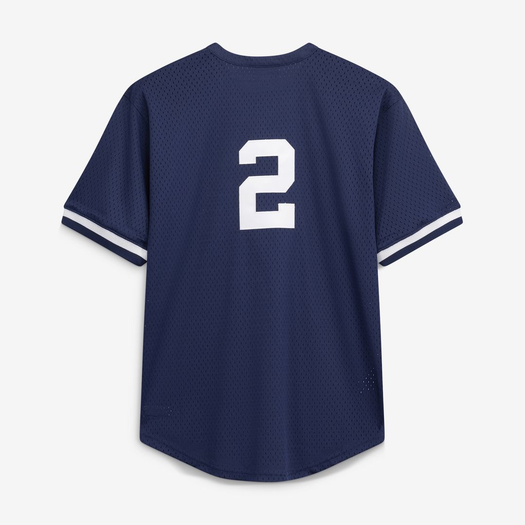 Derek Jeter New York Yankees Mitchell & Ness Big & Tall Batting Practice Replica Player Jersey - Navy Official MLB Team Apparel Baseball Fan Gear
