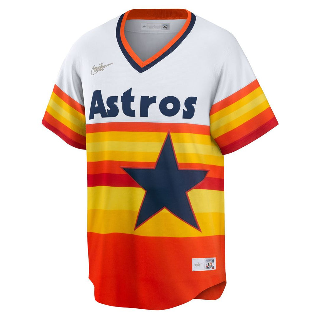Craig Biggio Houston Astros Nike Home Cooperstown Collection Player Jersey - White Official MLB Team Apparel Baseball Fan Gear