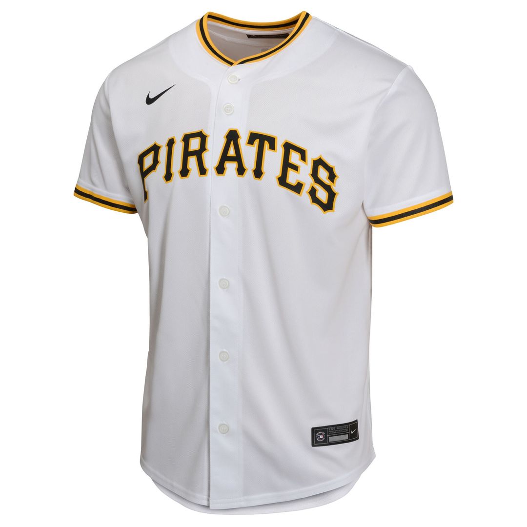 Bubba Chandler Pittsburgh Pirates Nike Youth Home Player Game Jersey - White Official MLB Team Apparel Baseball Fan Gear