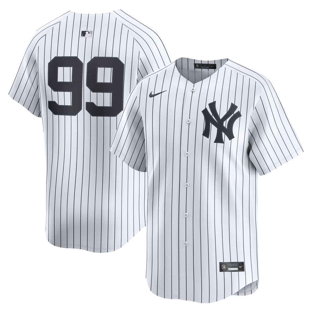 Aaron Judge New York Yankees Nike Home Limited Player Jersey - White Official MLB Team Apparel Baseball Fan Gear