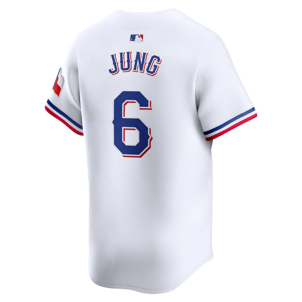 Josh Jung Texas Rangers Nike Home Limited Player Jersey - White Official MLB Team Apparel Baseball Fan Gear