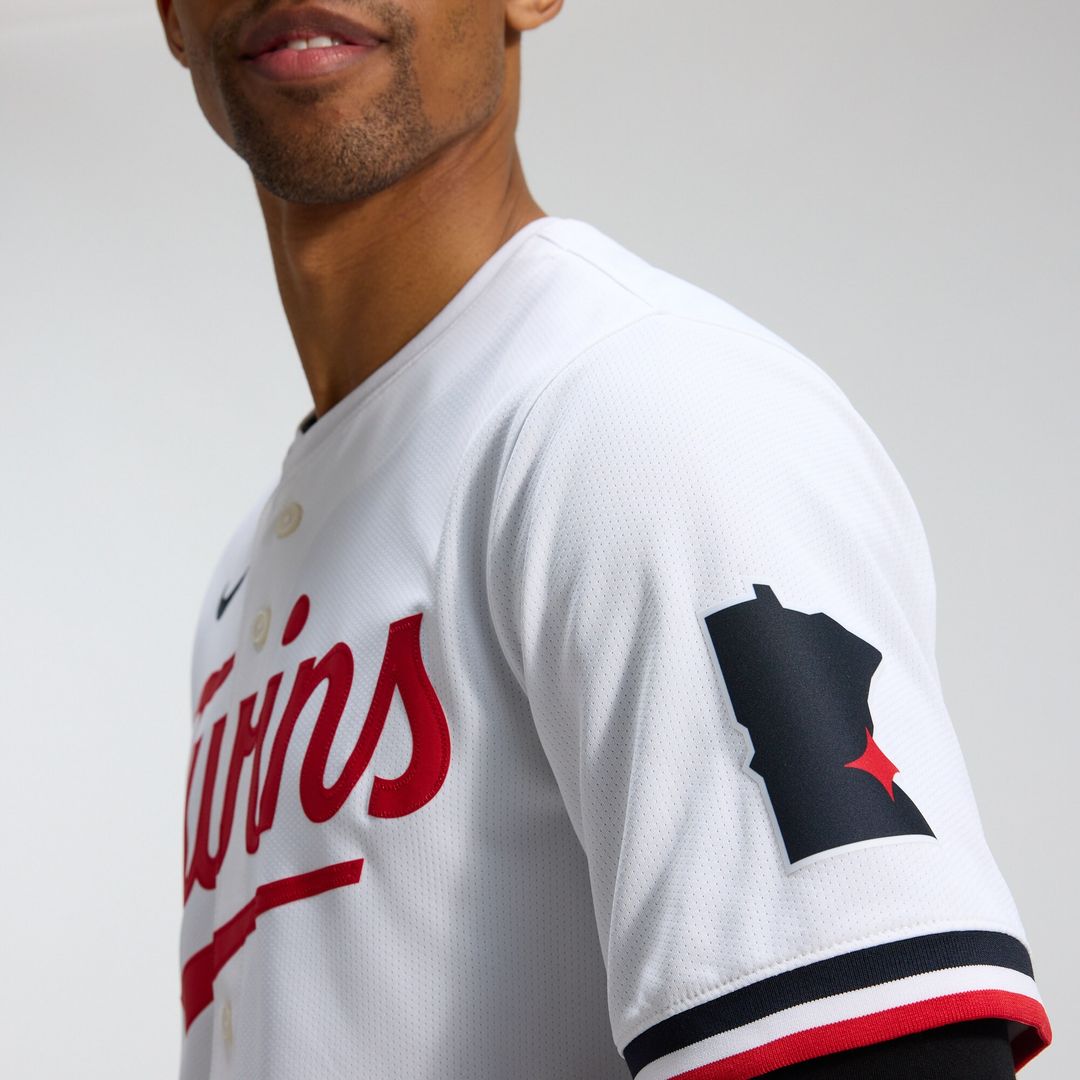 Minnesota Twins Nike Home Limited Jersey - White Official MLB Team Apparel Baseball Fan Gear
