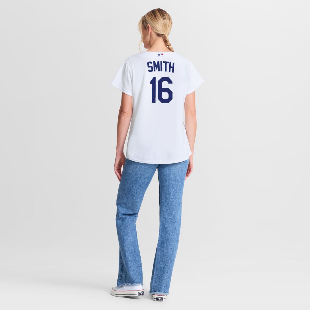 Will Smith Los Angeles Dodgers Nike Women's Home Replica Jersey - White Official MLB Team Apparel Baseball Fan Gear