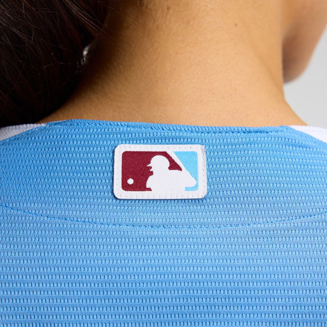 Ryan Howard Philadelphia Phillies Nike Women's Replica Jersey - Light Blue Official MLB Team Apparel Baseball Fan Gear