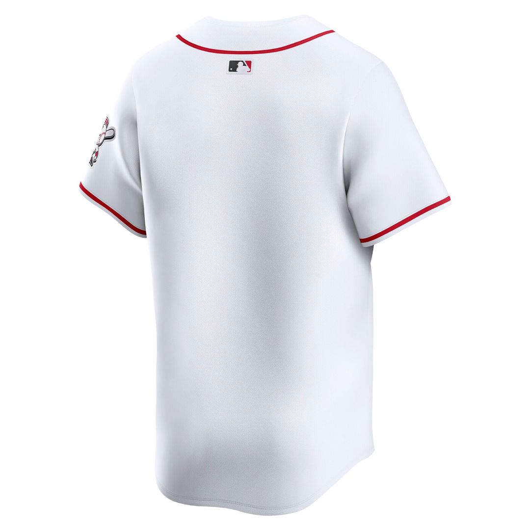 Cincinnati Reds Nike Home Limited Jersey - White Official MLB Team Apparel Baseball Fan Gear
